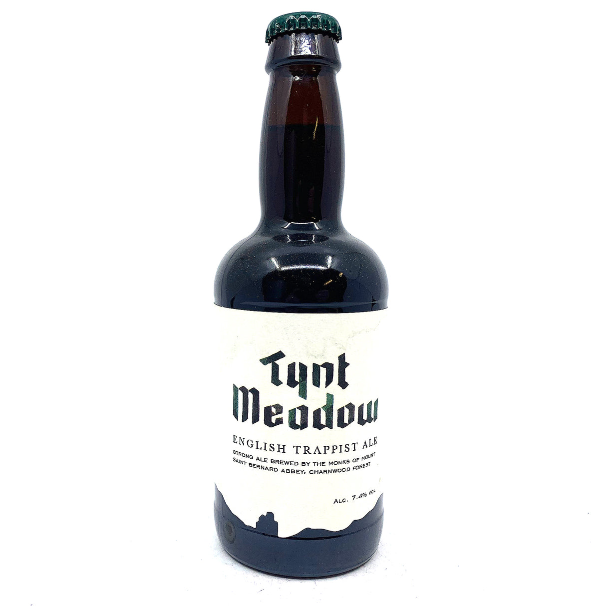 Mount St. Bernard Tynt Meadow English Trappist Ale 7.4% (330ml)-Hop Burns & Black