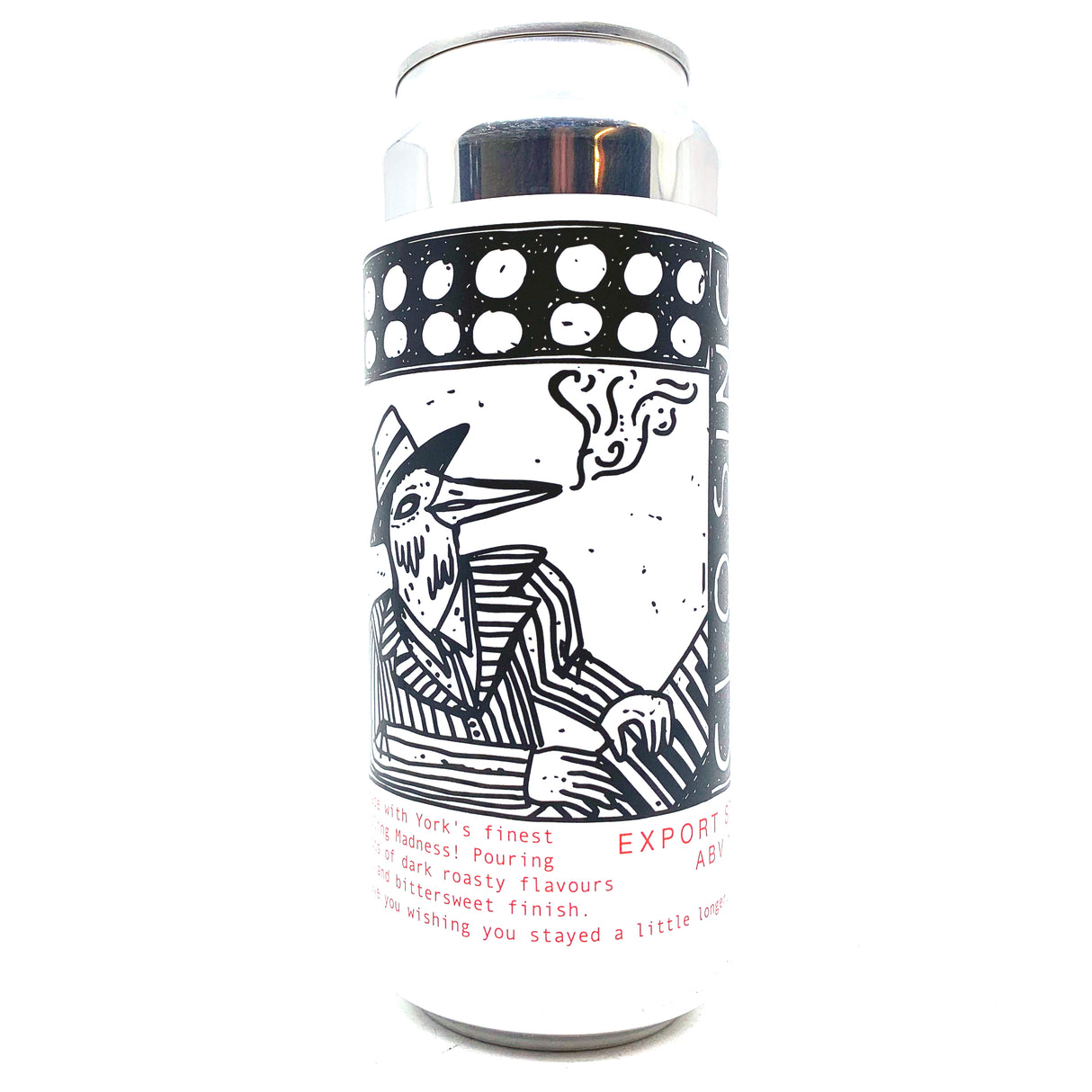 DEYA Closing Time Export Stout 11.3% (500ml can)-Hop Burns & Black