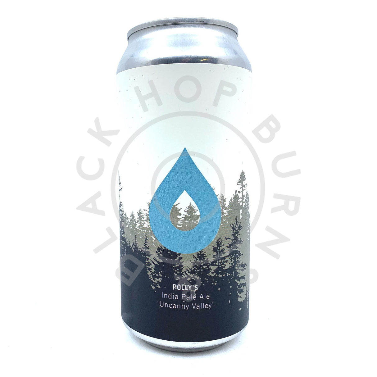 Polly's Brew Co Uncanny Valley IPA 6% (440ml can)-Hop Burns & Black