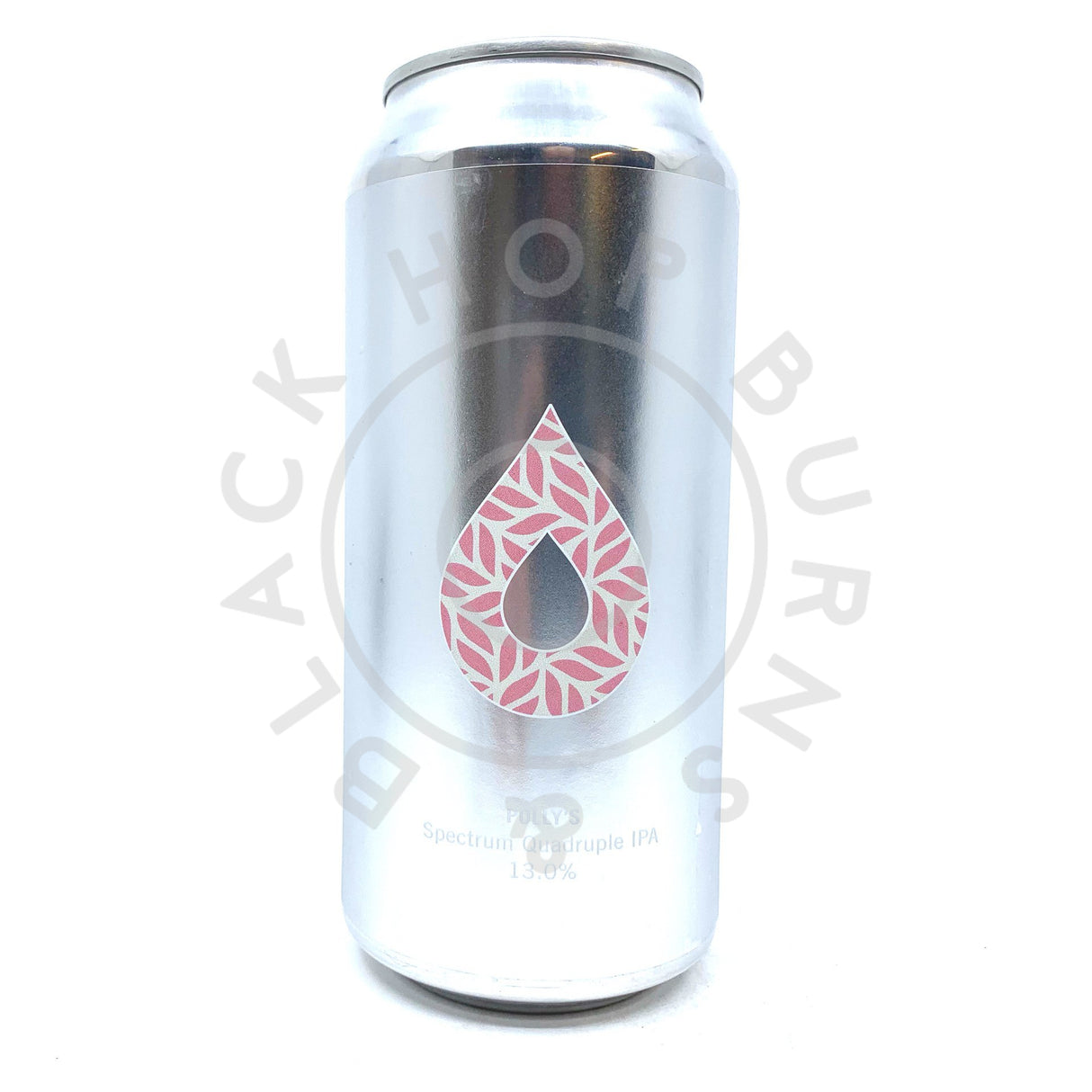 Polly's Brew Co Spectrum Quadruple IPA 13% (440ml can)-Hop Burns & Black