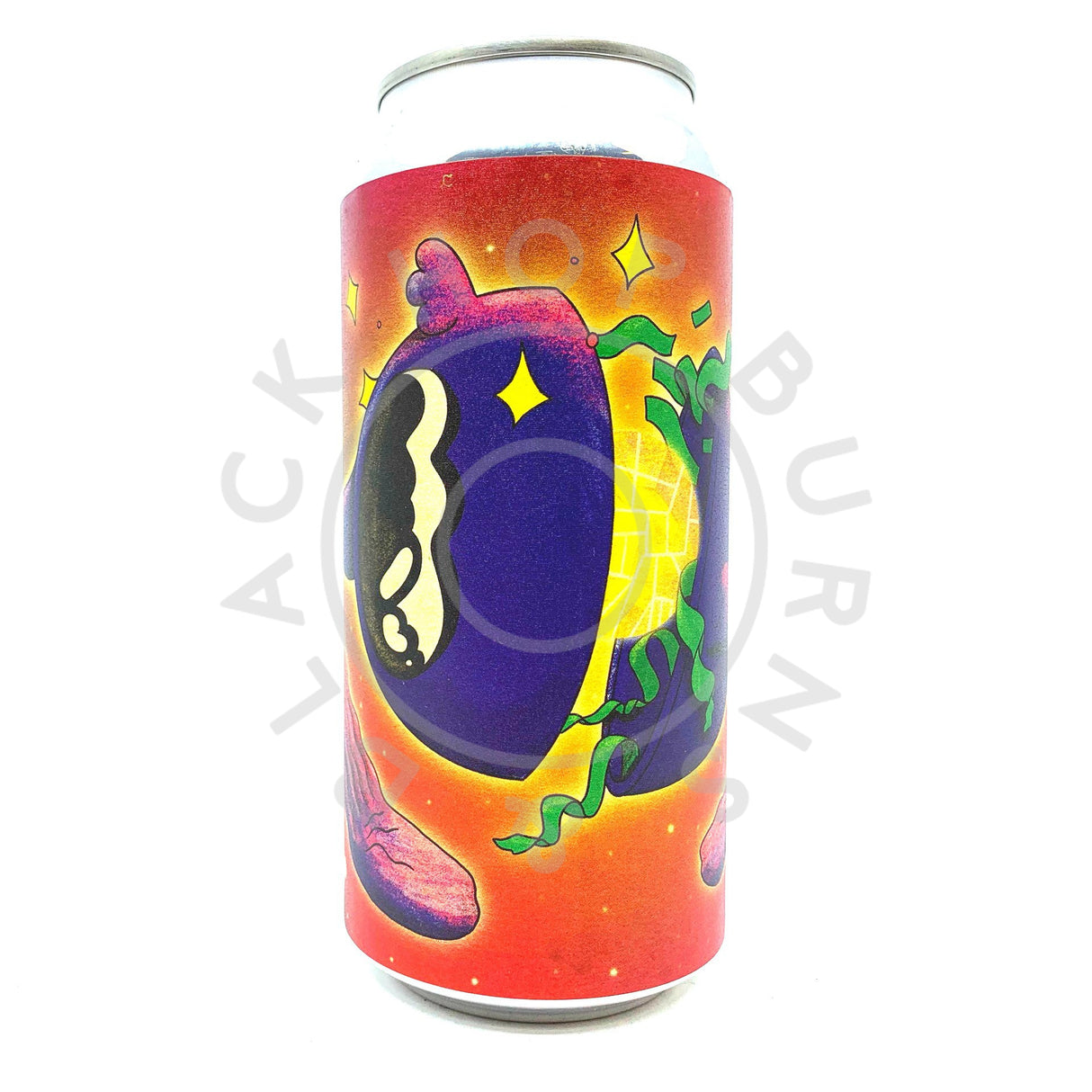 Left Handed Giant Feels Like Heaven Milk Stout 6.4% (440ml can)-Hop Burns & Black