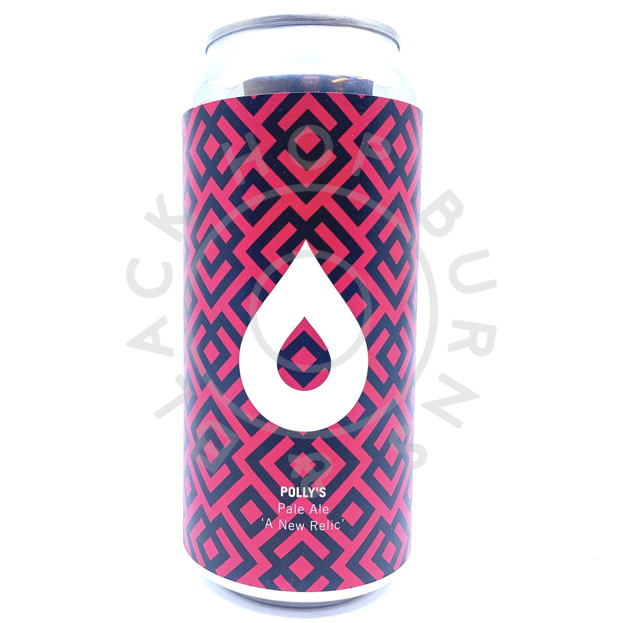 Polly's Brew Co A New Relic Pale Ale 5.5% (440ml can)-Hop Burns & Black