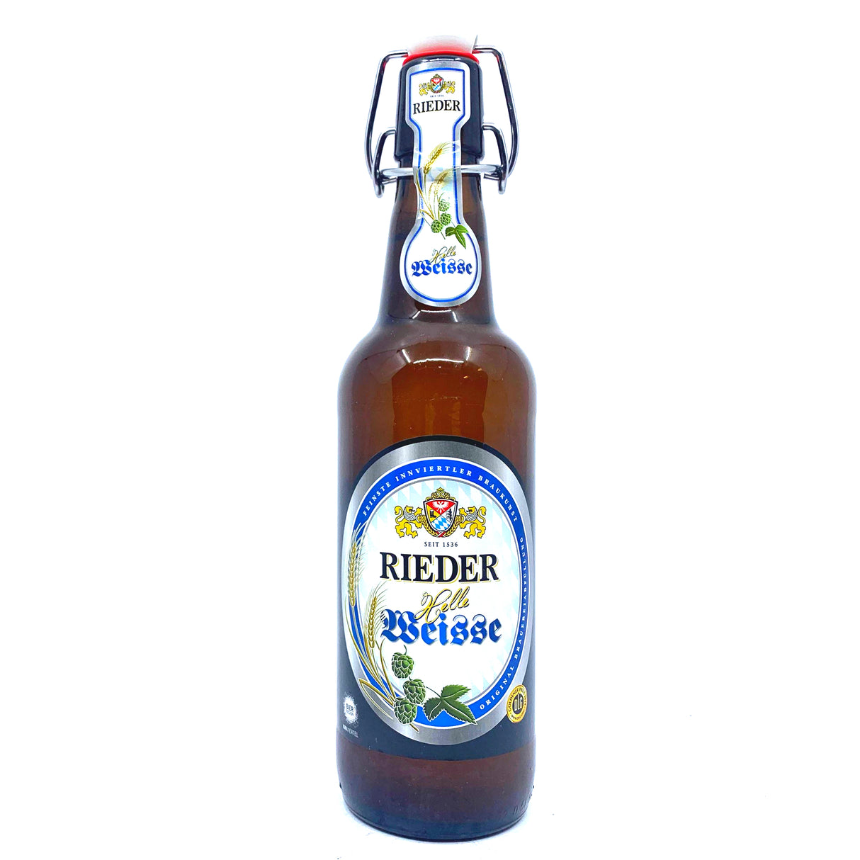Rieder Helle Weisse 5% (500ml)-Hop Burns & Black