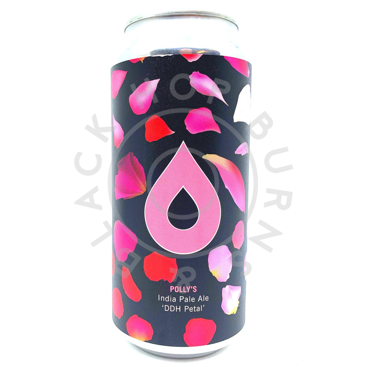 Polly's Brew Co DDH Petal IPA 7% (440ml can)-Hop Burns & Black