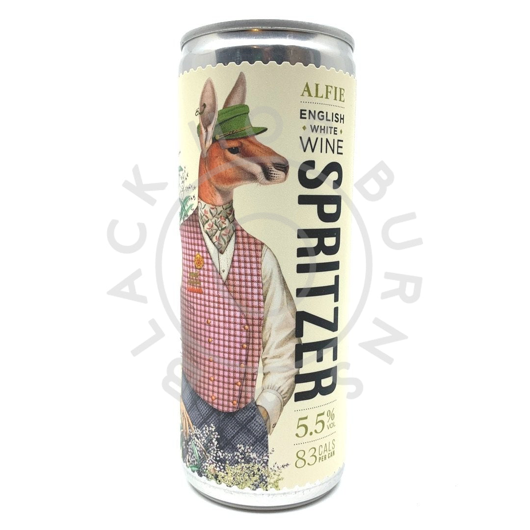 The Uncommon English White Wine Spritzer 2019 5.5% (250ml can)-Hop Burns & Black