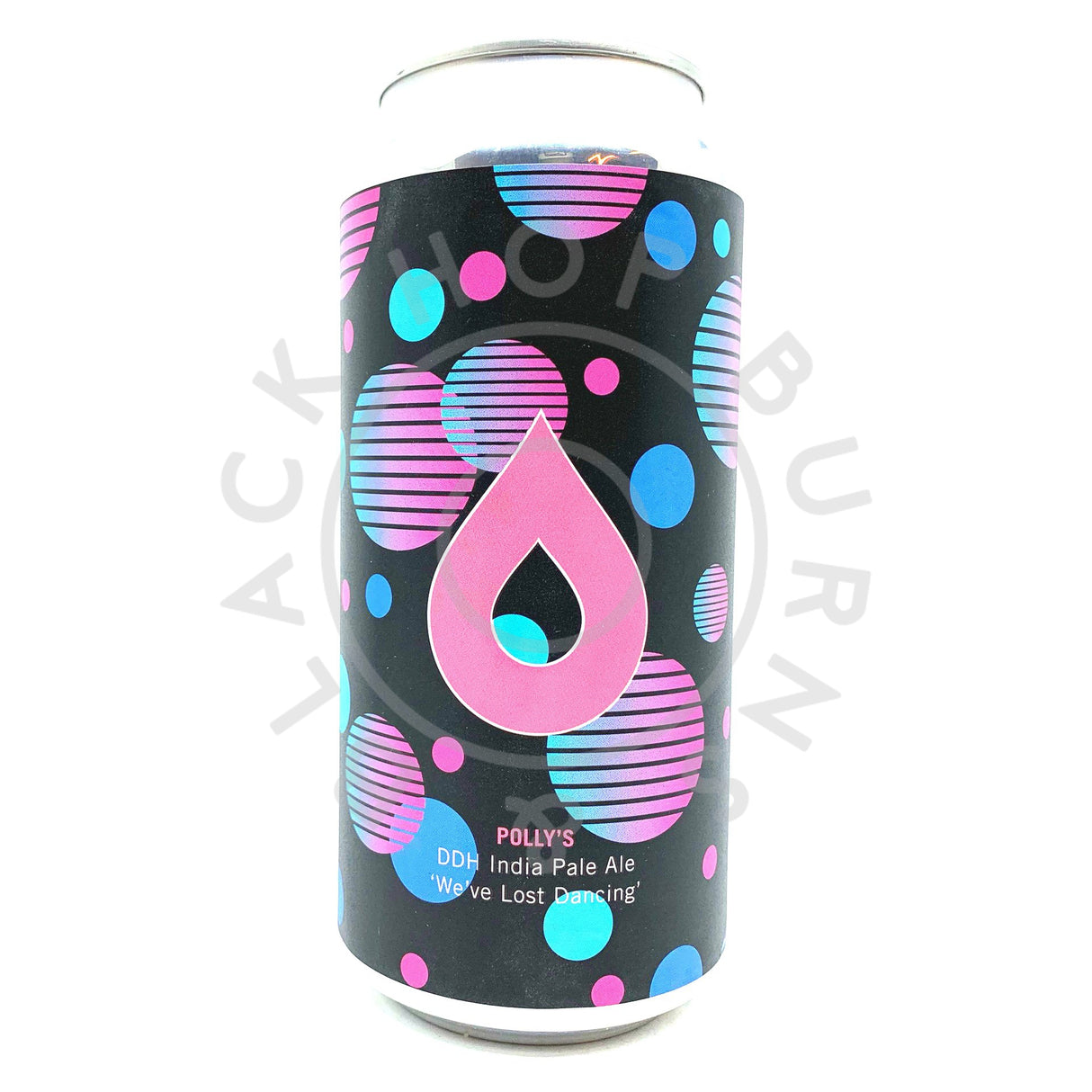 Polly's Brew Co We've Lost Dancing DDH IPA 7% (440ml can)-Hop Burns & Black