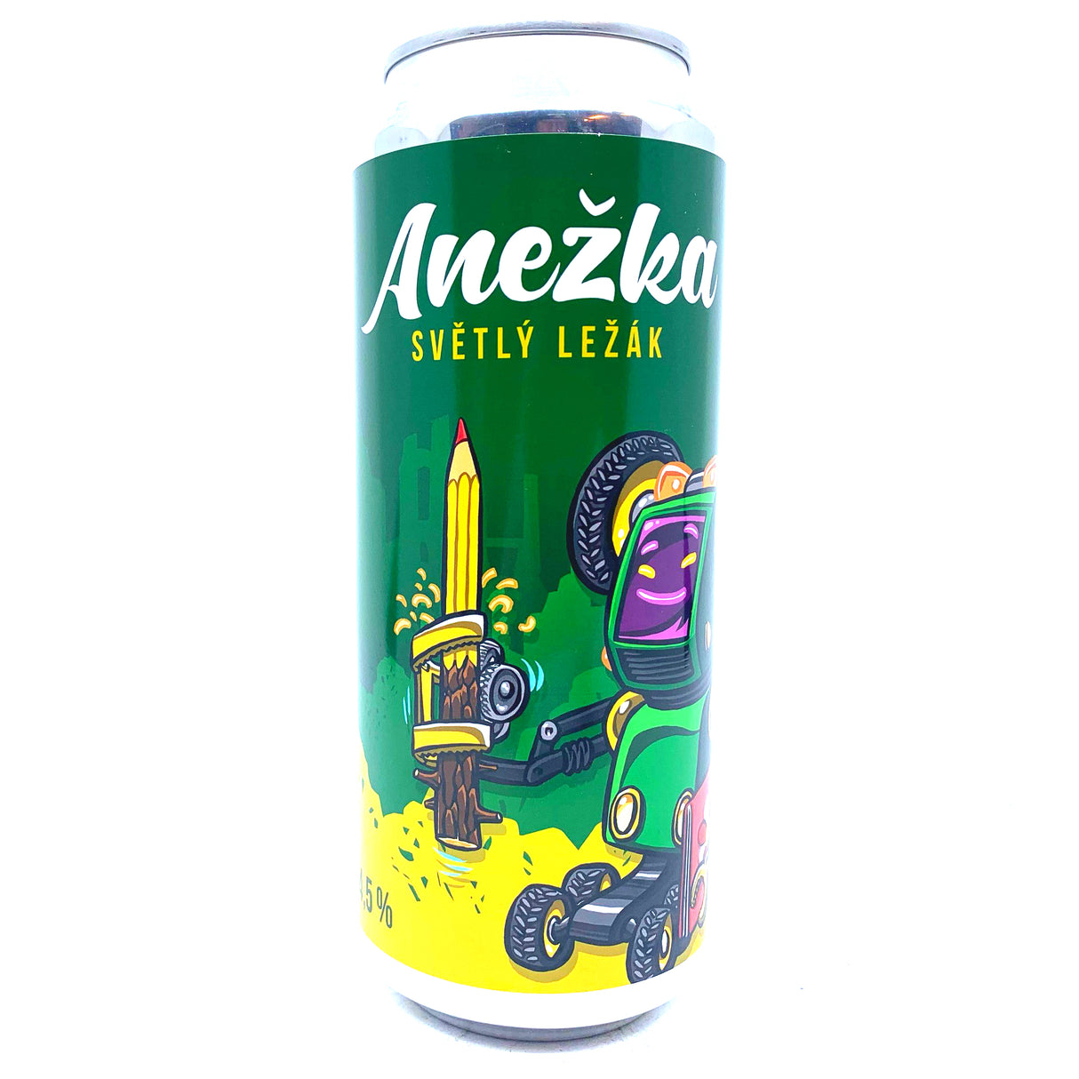 Pivovar Clock 11 Anezka Pilsener 4.5% (500ml can)-Hop Burns & Black