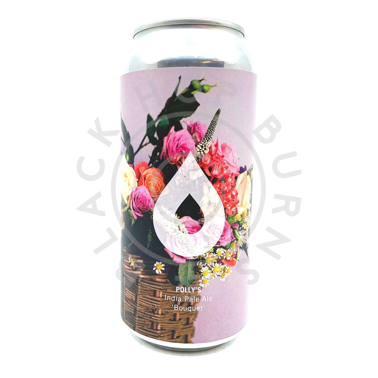 Polly's Brew Co Bouquet IPA 6.3% (440ml can)-Hop Burns & Black