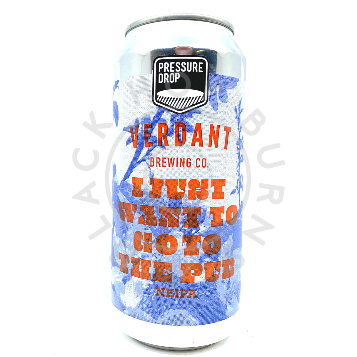 Pressure Drop x Verdant I Just Want To Go To The Pub New England IPA 6.5% (440ml can)-Hop Burns & Black