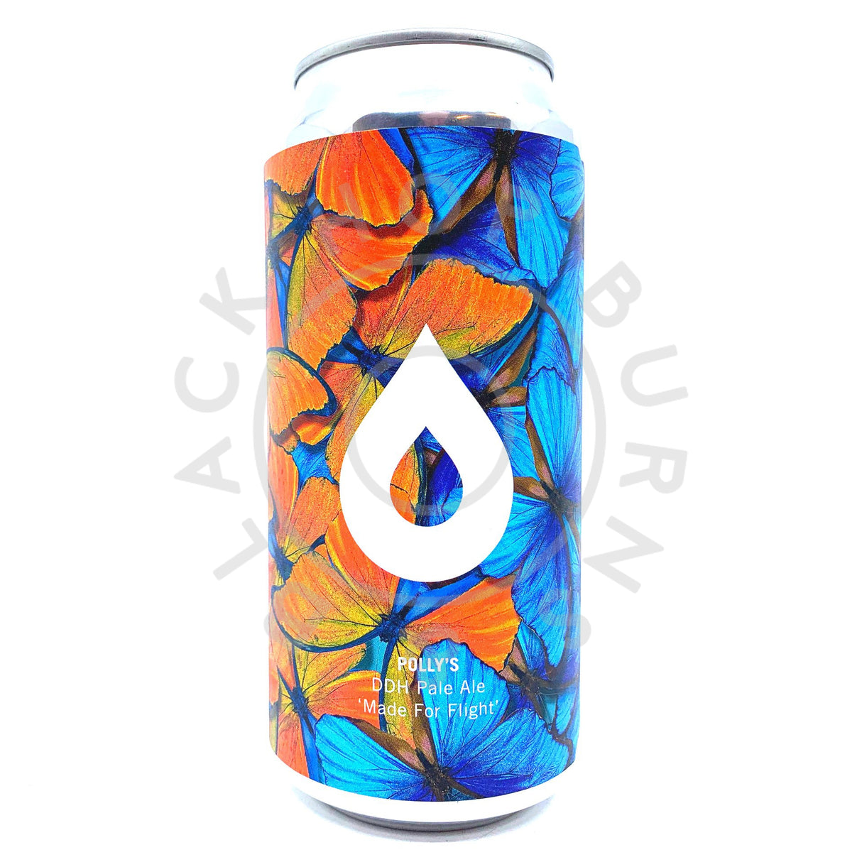 Polly's Brew Co Made for Flight DDH Pale 5.5% (440ml can)-Hop Burns & Black