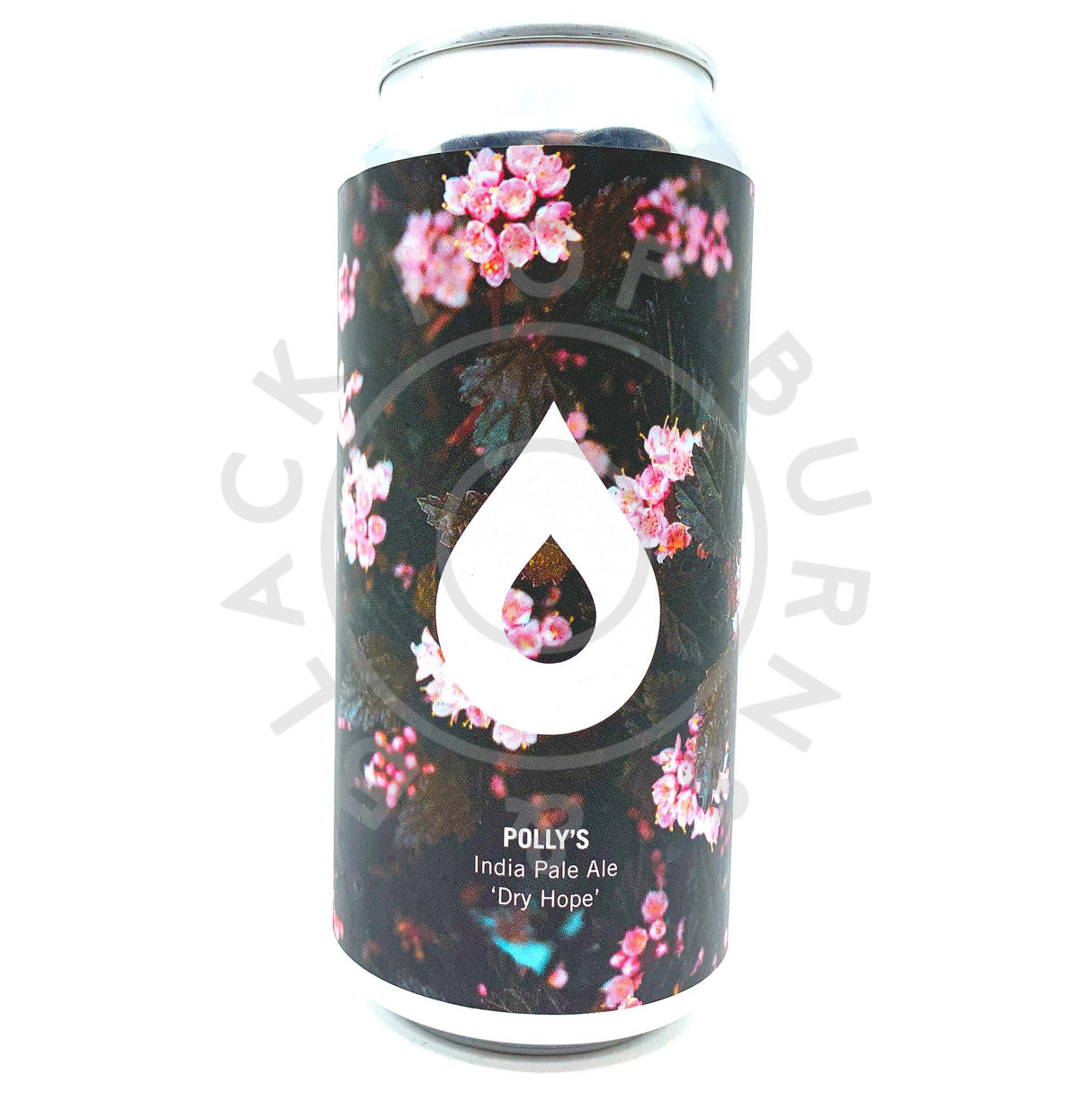 Polly's Brew Co Dry Hope IPA 7.2% (440ml can)-Hop Burns & Black