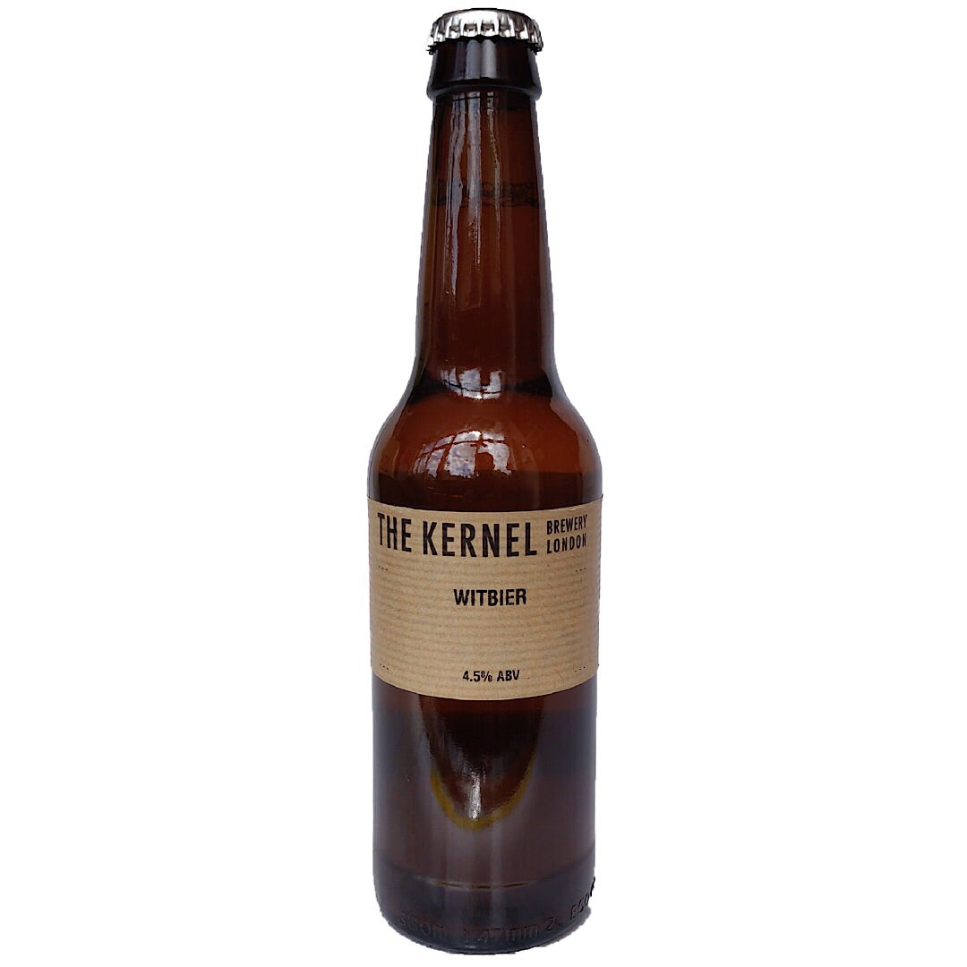 Kernel Witbier 4% (500ml)-Hop Burns & Black
