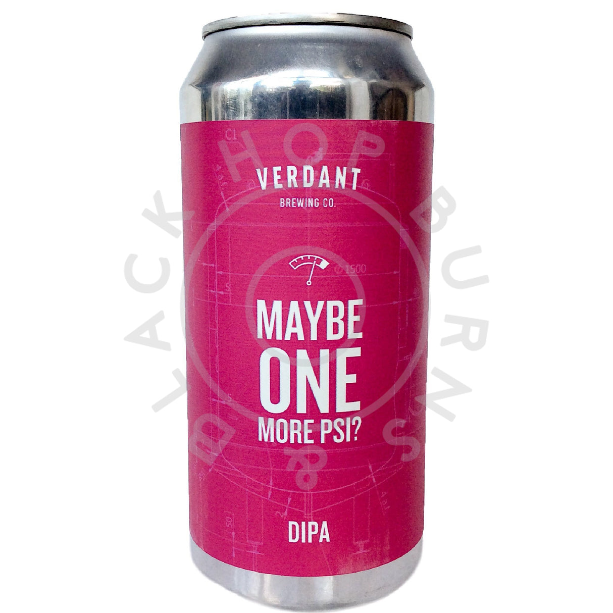 Verdant Maybe One More PSI? DIPA 8% (440ml can)-Hop Burns & Black