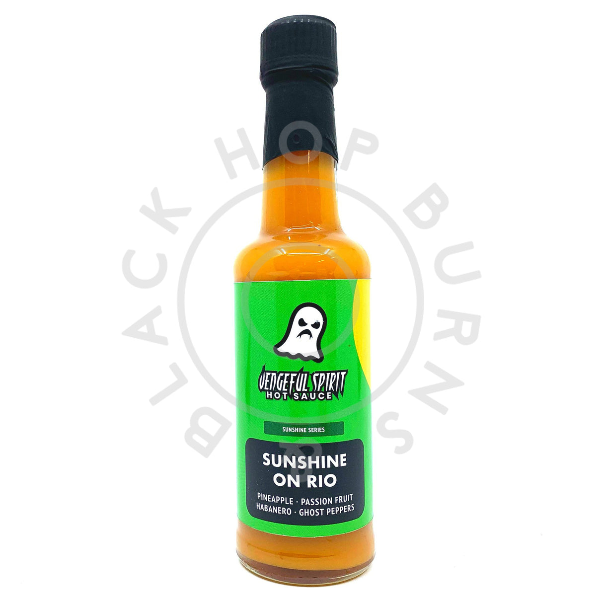 Vengeful Spirit Sunshine on Rio Hot Sauce (148ml)-Hop Burns & Black