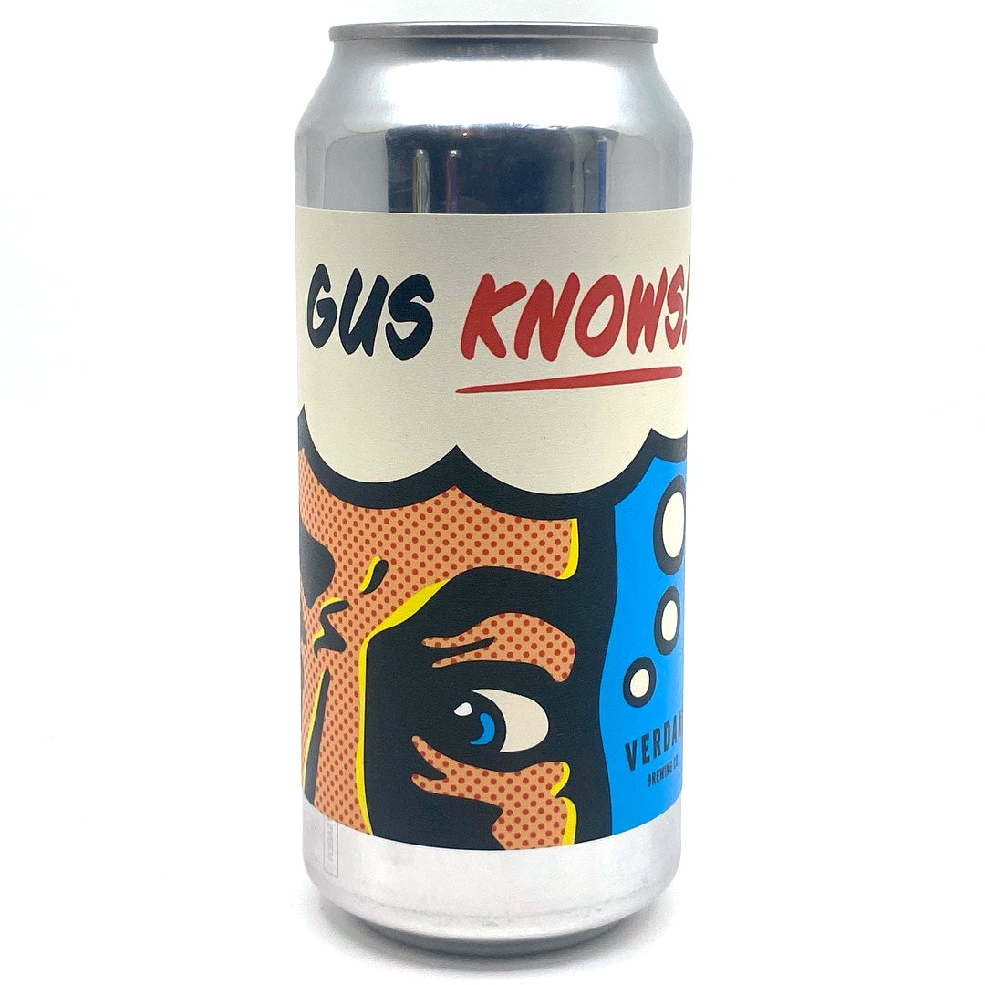 Verdant Gus Knows IPA 6.5% (440ml can)-Hop Burns & Black