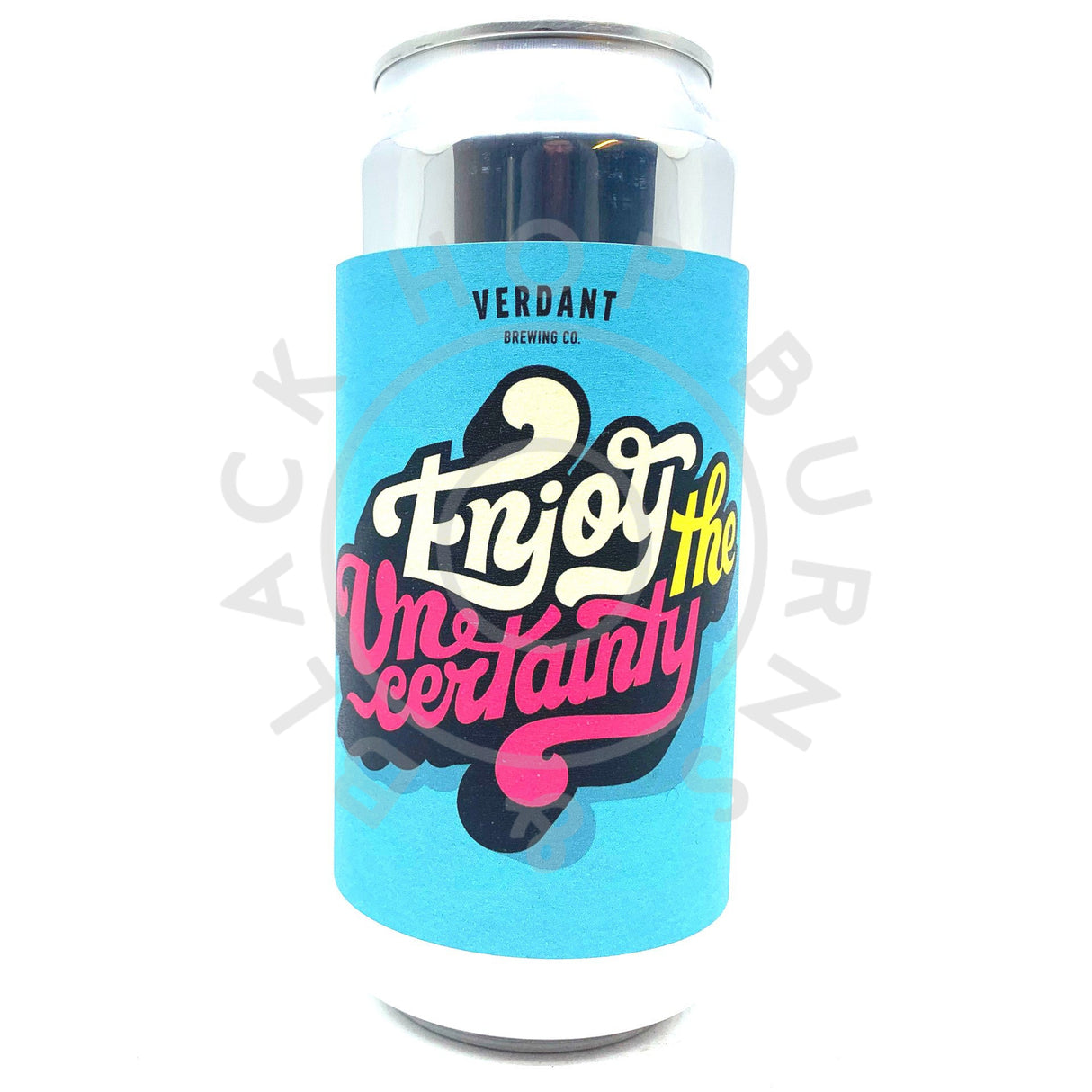 Verdant Enjoy The Uncertainty IPA 7.2% (440ml can)-Hop Burns & Black