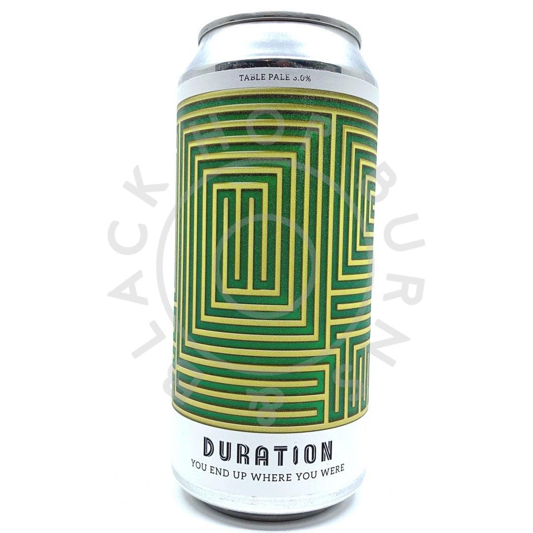 Duration You End Up Where You Were Table Pale 3% (440ml can)-Hop Burns & Black