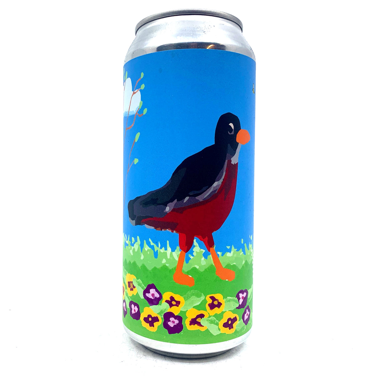 Forest & Main Spring Friend Saison 4% (455ml can)-Hop Burns & Black