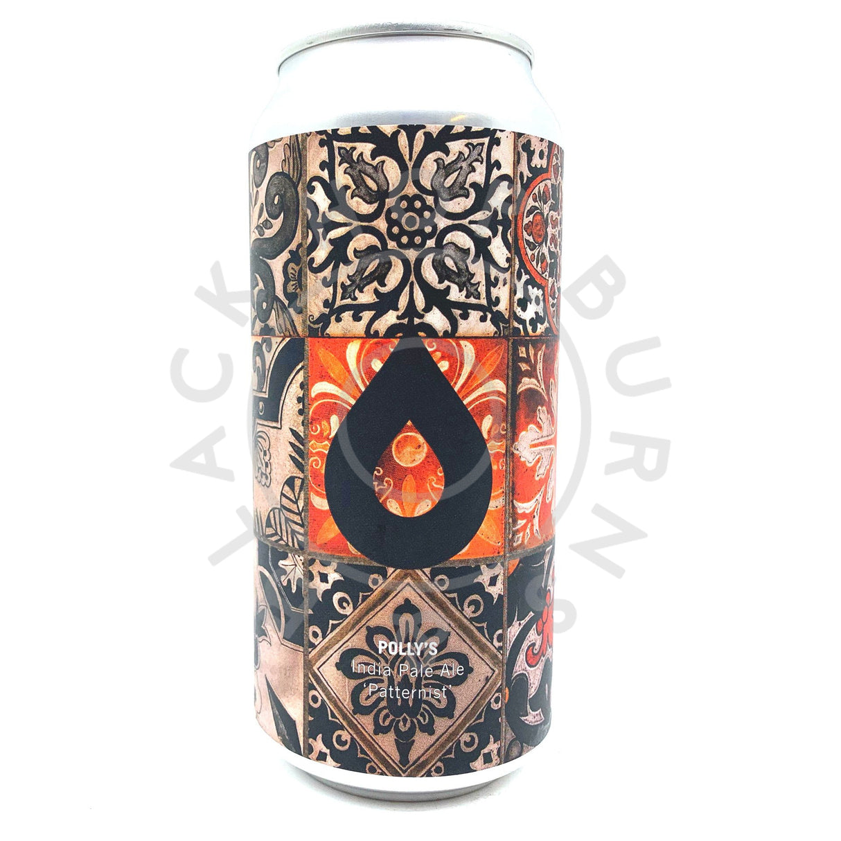 Polly's Brew Co Patternist IPA 6.6% (440ml can)-Hop Burns & Black