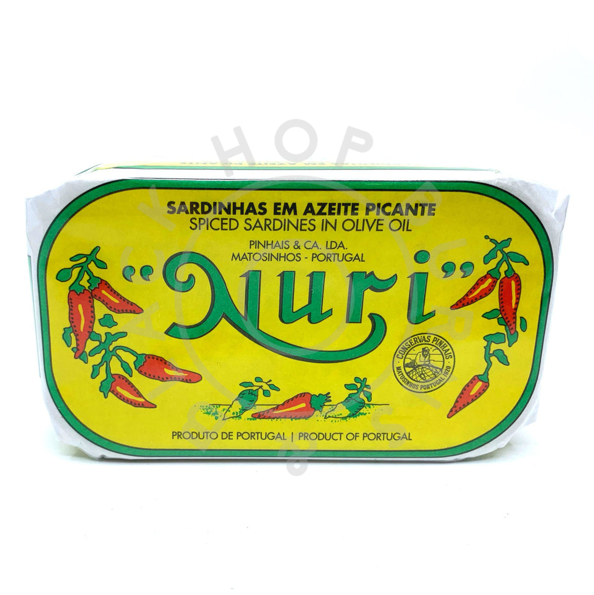 Nuri Sardines with Chilli (125g)-Hop Burns & Black