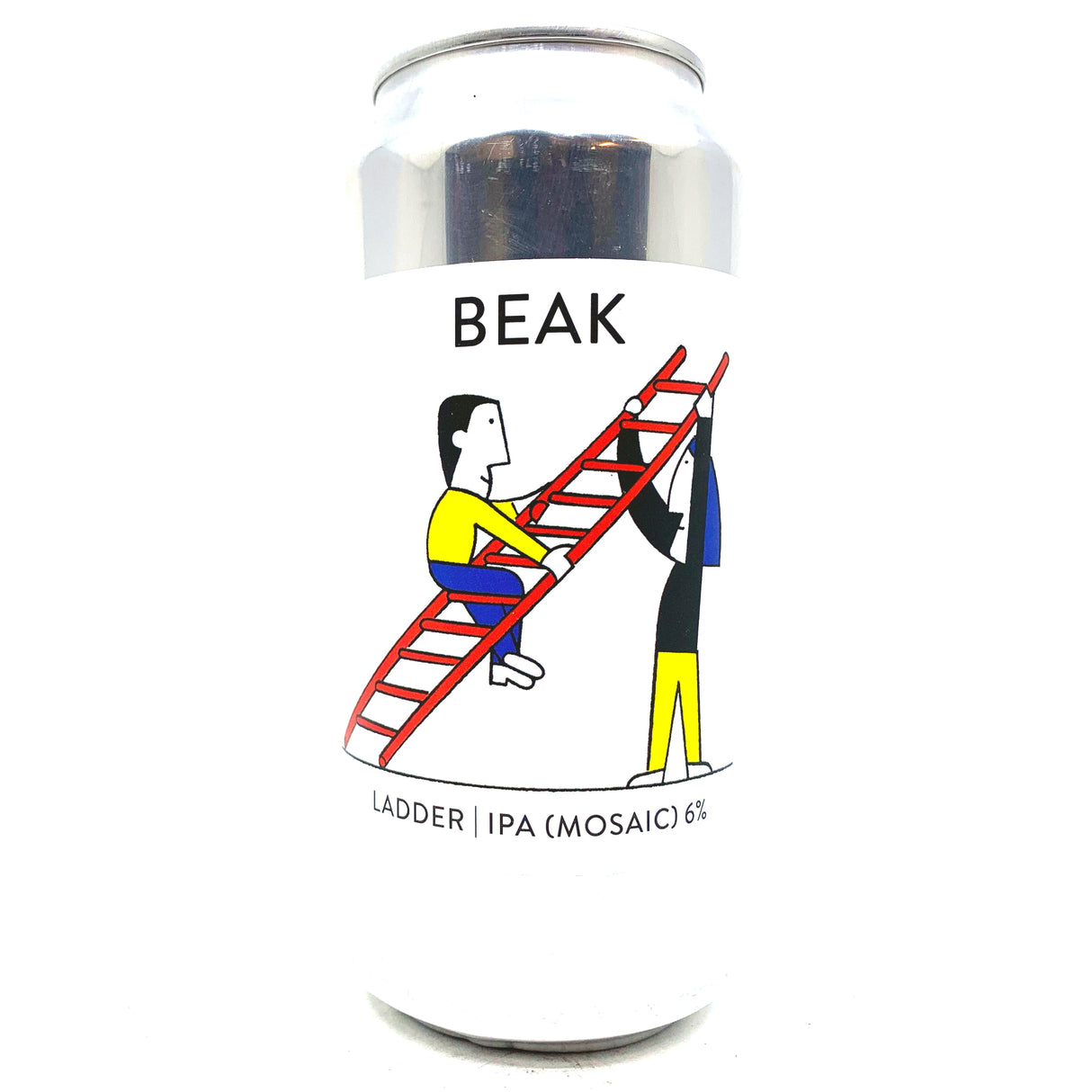 Beak Brewery Ladder IPA 6% (440ml can)-Hop Burns & Black
