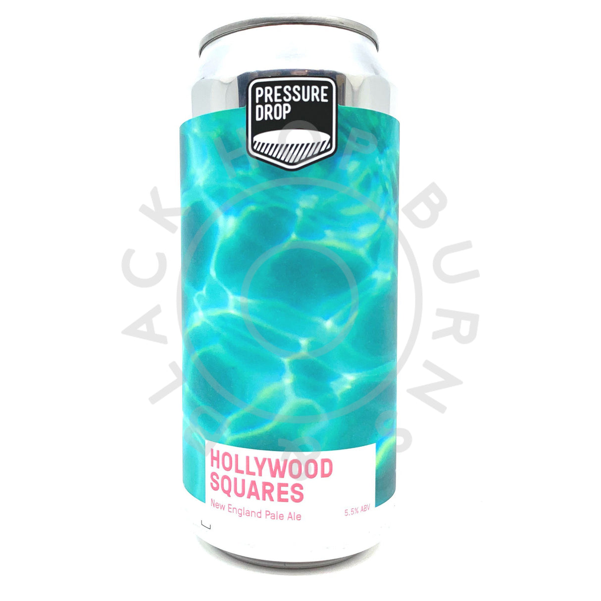 Pressure Drop Hollywood Squares New England Pale Ale 5.5% (440ml can)-Hop Burns & Black