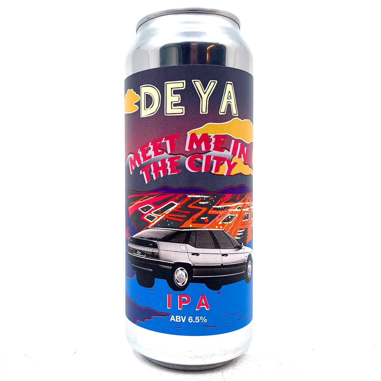 DEYA Meet Me In the City IPA 6.5% (500ml can)-Hop Burns & Black