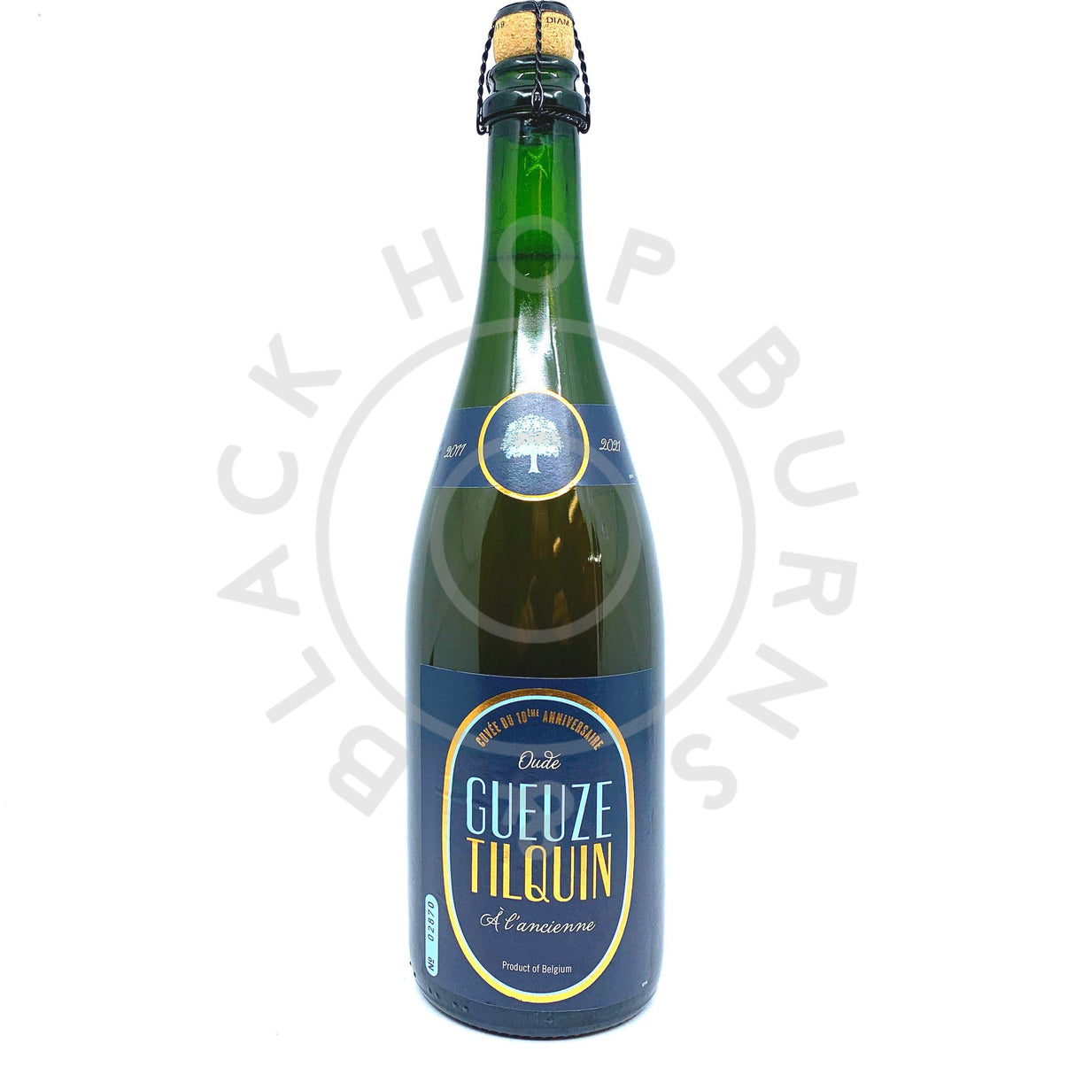 Tilquin Gueuze A L'Ancienne 10th Anniversary Cuvee 7% (750ml)-Hop Burns & Black
