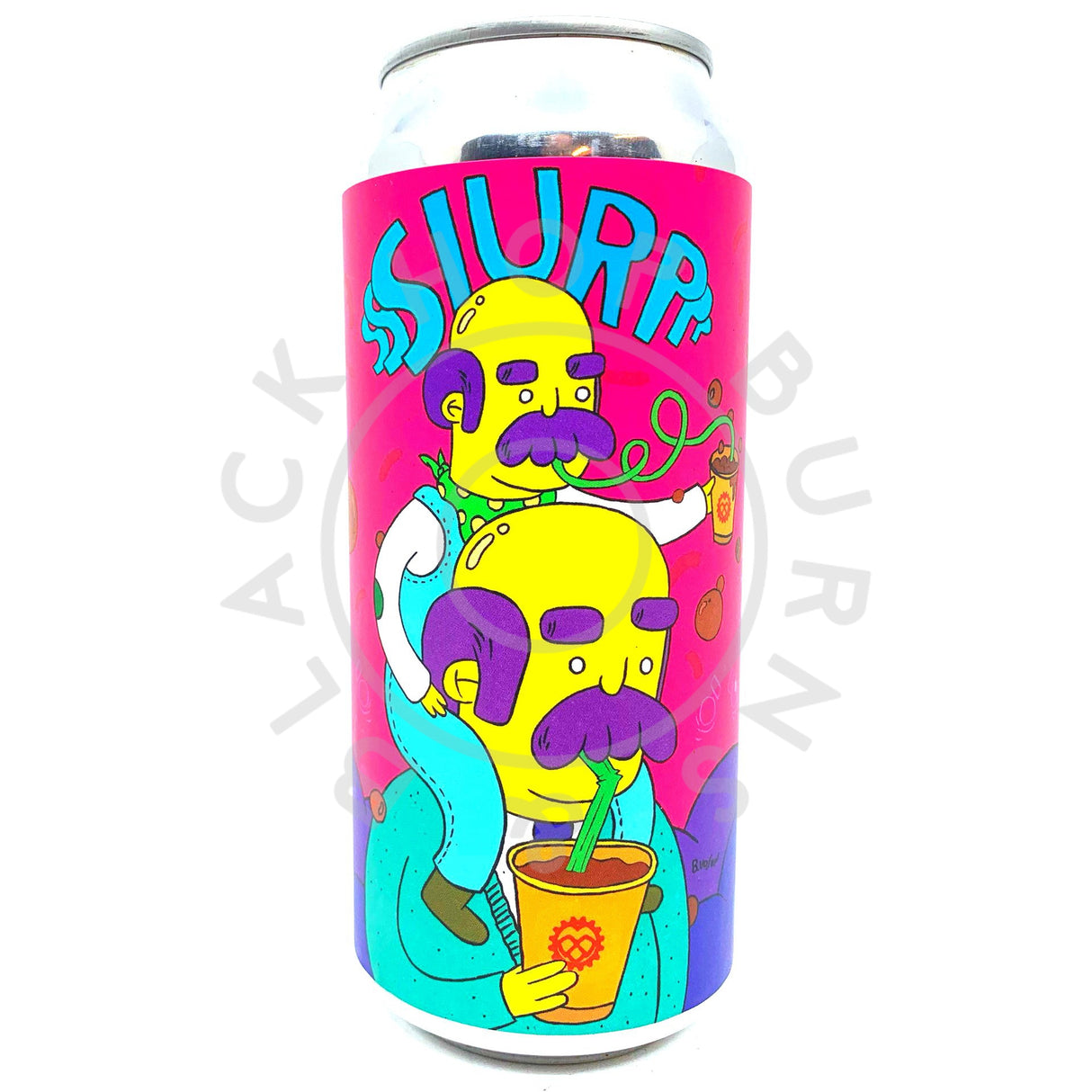 Brewing Projekt Ssslurppp Chocolate Raspberry Stout 5.6% (473ml can)-Hop Burns & Black