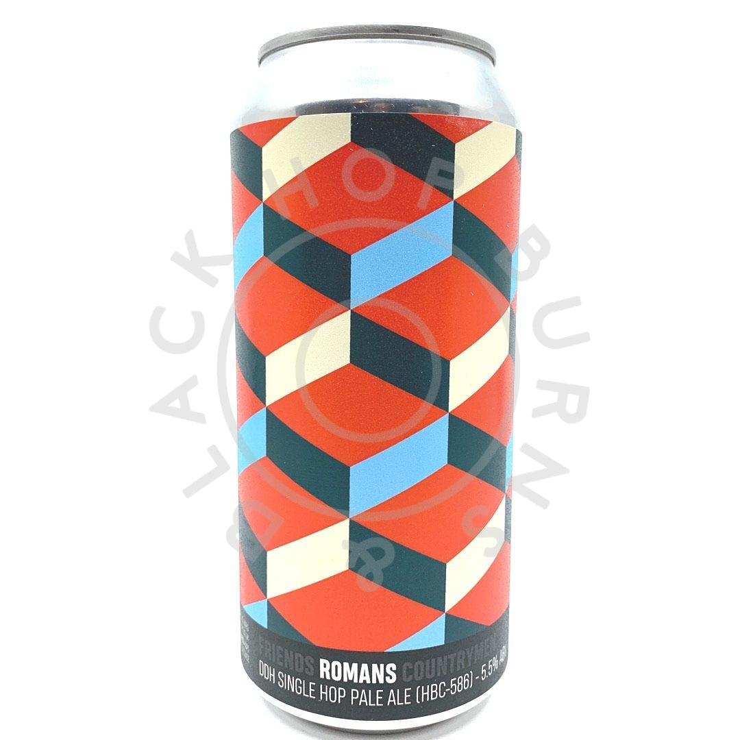 Howling Hops Romans DDH Single Hop Pale Ale 5.5% (440ml can)-Hop Burns & Black