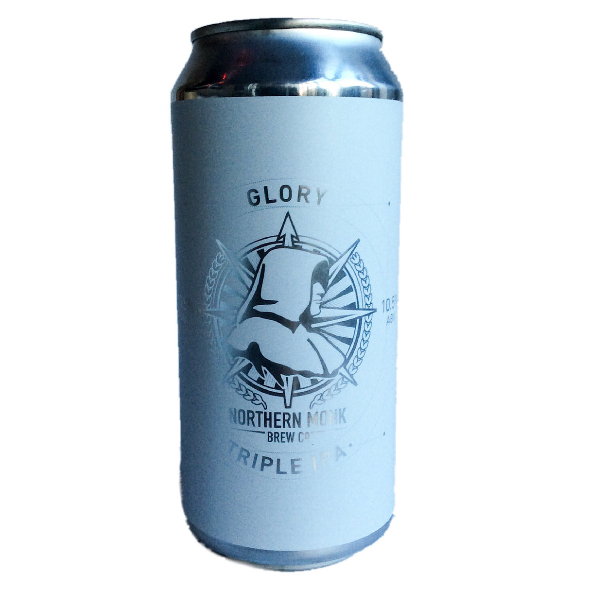 Northern Monk Glory Triple IPA 10.5% (440ml can)-Hop Burns & Black