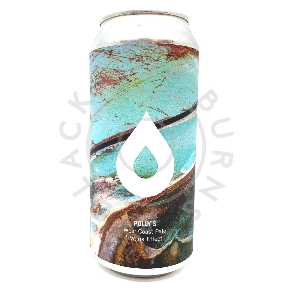 Polly's Brew Co Patina Effect West Coast Pale Ale 5.4% (750ml)-Hop Burns & Black
