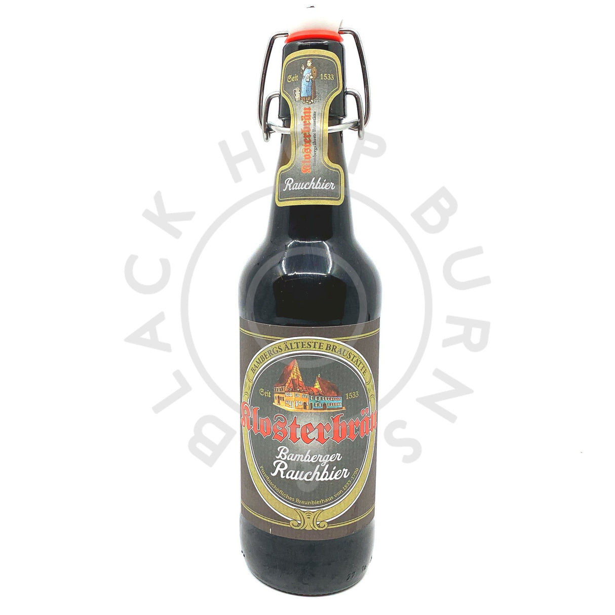 Klosterbrau Bamberg Rauchbier 5.5% (500ml)-Hop Burns & Black