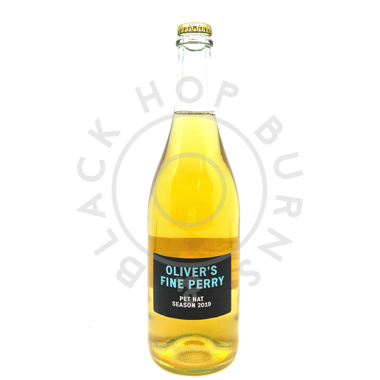 Oliver's Fine Perry Pet Nat 2019 6.8% (750ml)-Hop Burns & Black