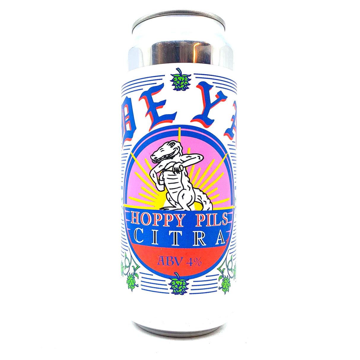 DEYA Hoppy Pils Citra 4% (500ml can)-Hop Burns & Black