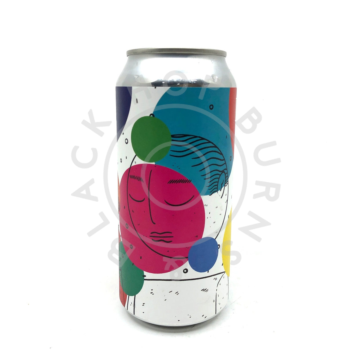 Left Handed Giant Concrete Matter IPA 6.5% (440ml can)-Hop Burns & Black