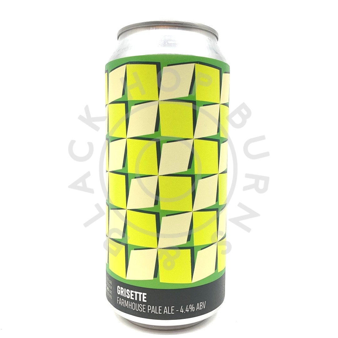 Howling Hops Grisette Farmhouse Pale 4.4% (440ml can)-Hop Burns & Black