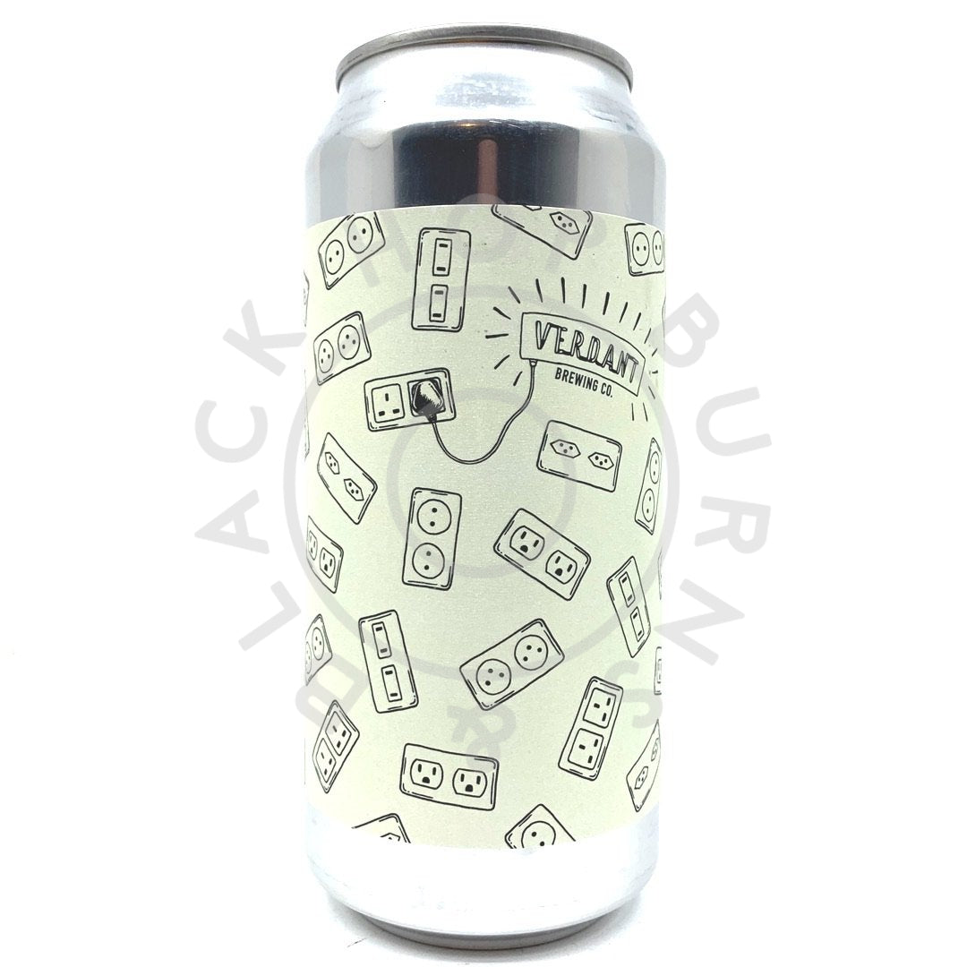 Verdant Unnecessary Sockets Pale Ale 5.2% (440ml can)-Hop Burns & Black