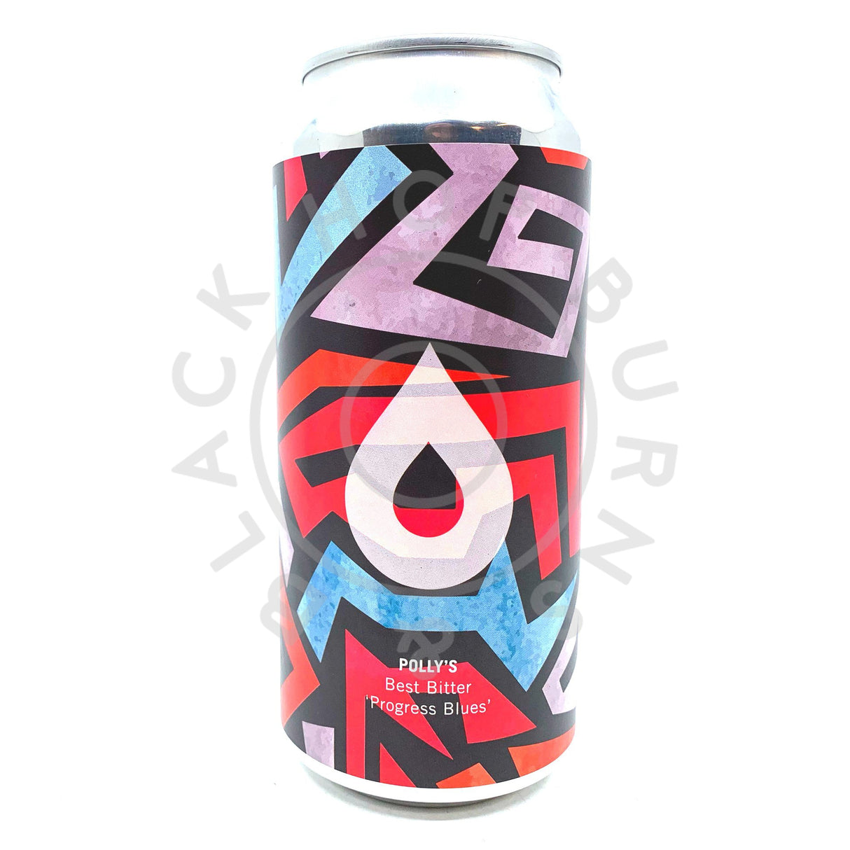 Polly's Brew Co Progress Blues Best Bitter 4.5% (440ml can)-Hop Burns & Black