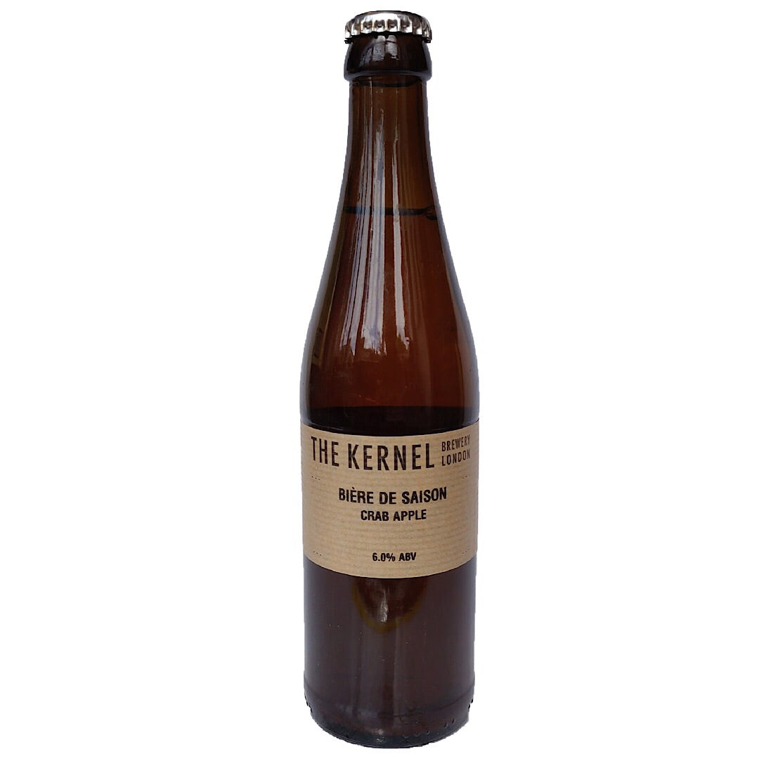 Kernel Biere de Saison Crab Apple 6% (330ml)-Hop Burns & Black