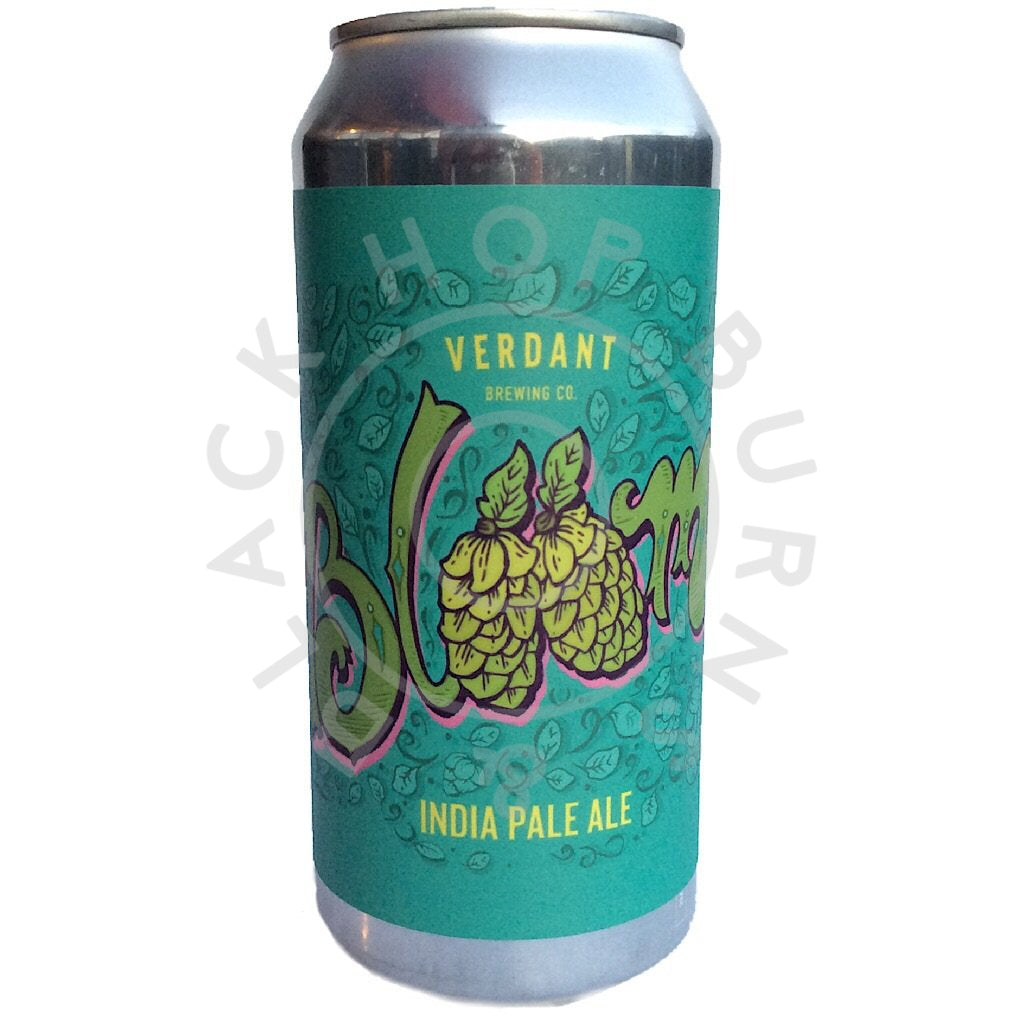 Verdant Bloom IPA 6.5% (440ml can)-Hop Burns & Black