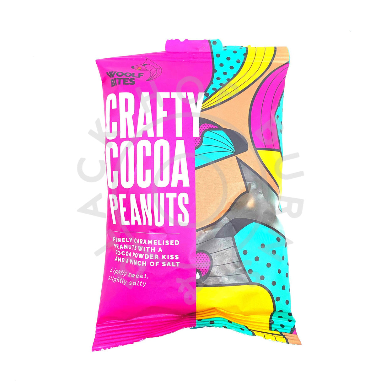Woolf's Kitchen Crafty Cocoa Peanuts (80g)-Hop Burns & Black