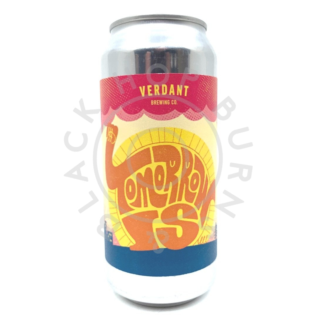 Verdant Tomorrow Is Pale Ale 5.2% (440ml can)-Hop Burns & Black
