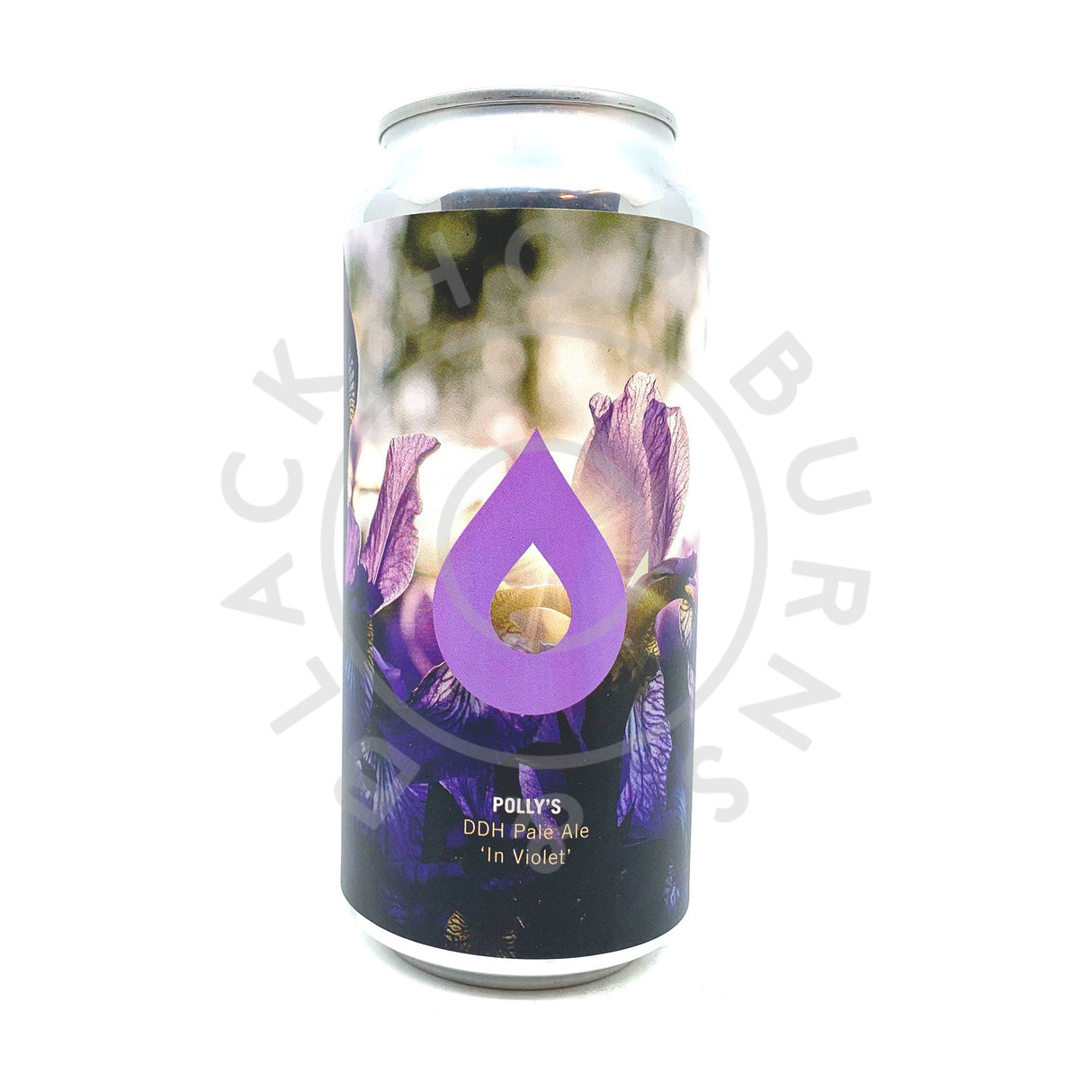 Polly's Brew Co In Violet DDH Pale Ale 5.5% (440ml can)-Hop Burns & Black