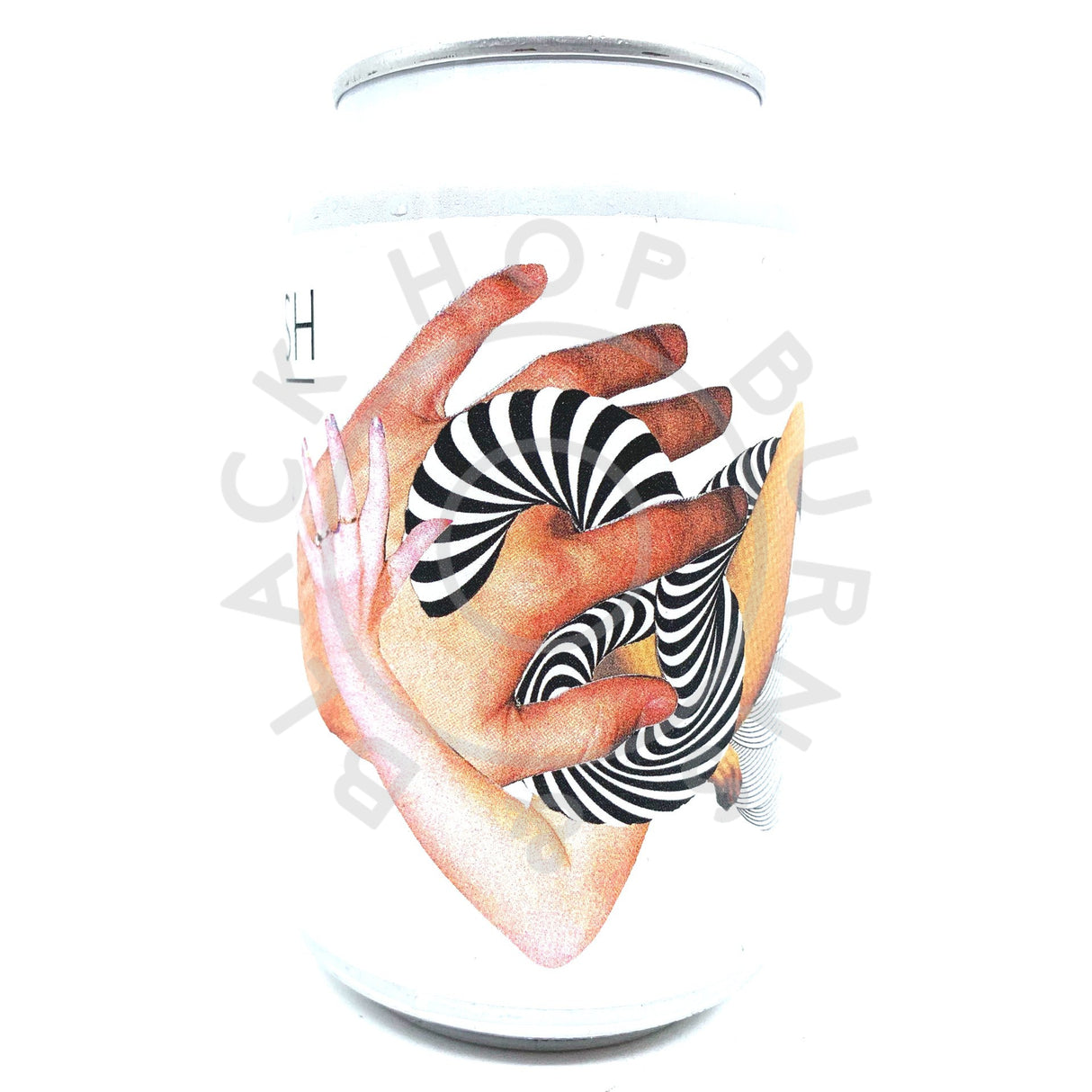 Whiplash Body Riddle Pale Ale 4.5% (330ml can)-Hop Burns & Black