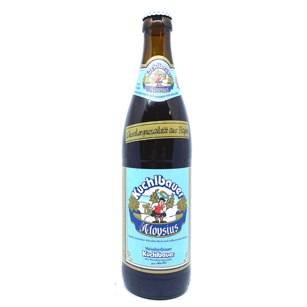 Kuchlbauer Aloysius Weizenbock 7.2% (500ml)-Hop Burns & Black