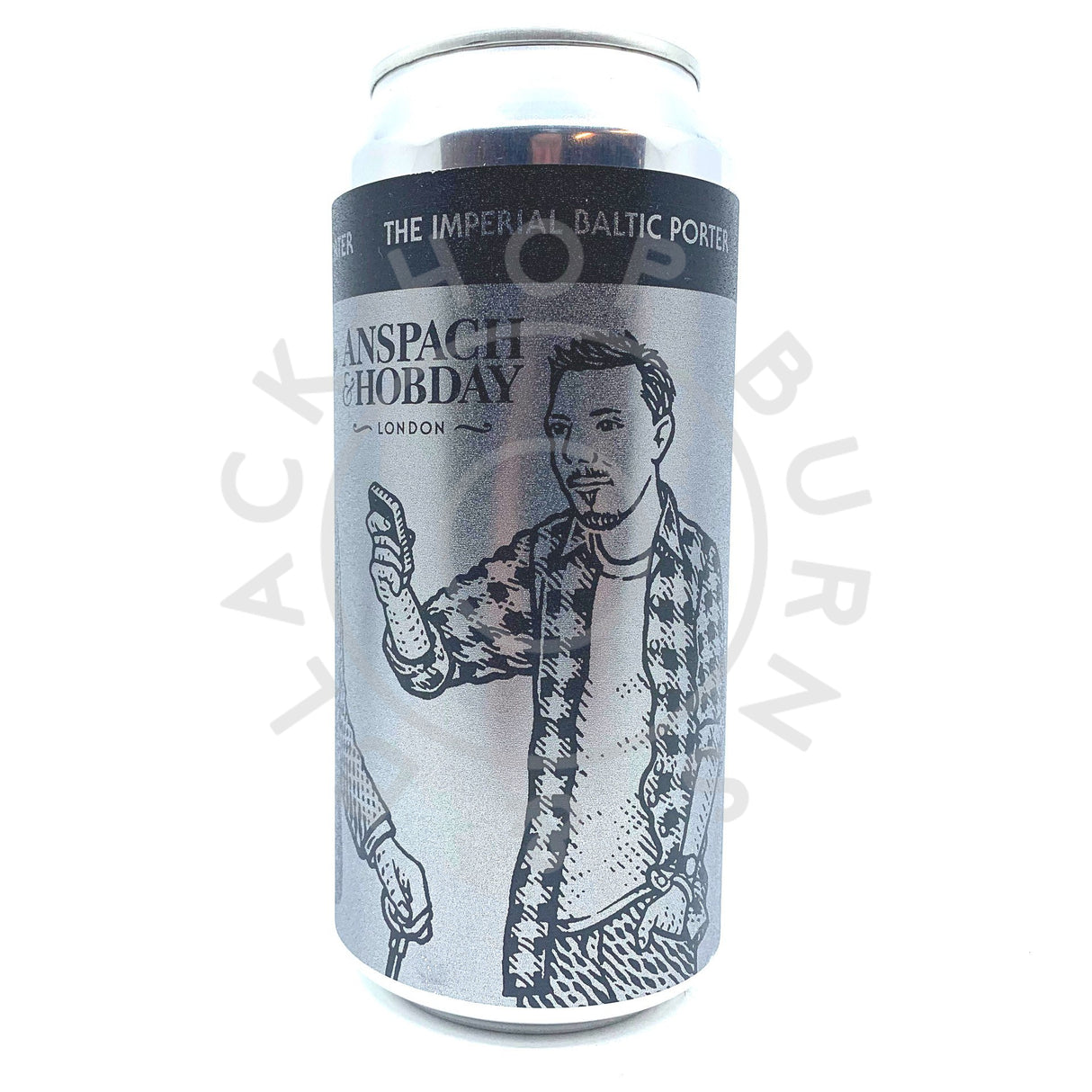 Anspach & Hobday The Imperial Baltic Porter 9% (440ml can)-Hop Burns & Black