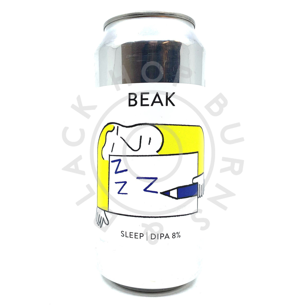 Beak Brewery Sleep Double IPA 8% (440ml can)-Hop Burns & Black