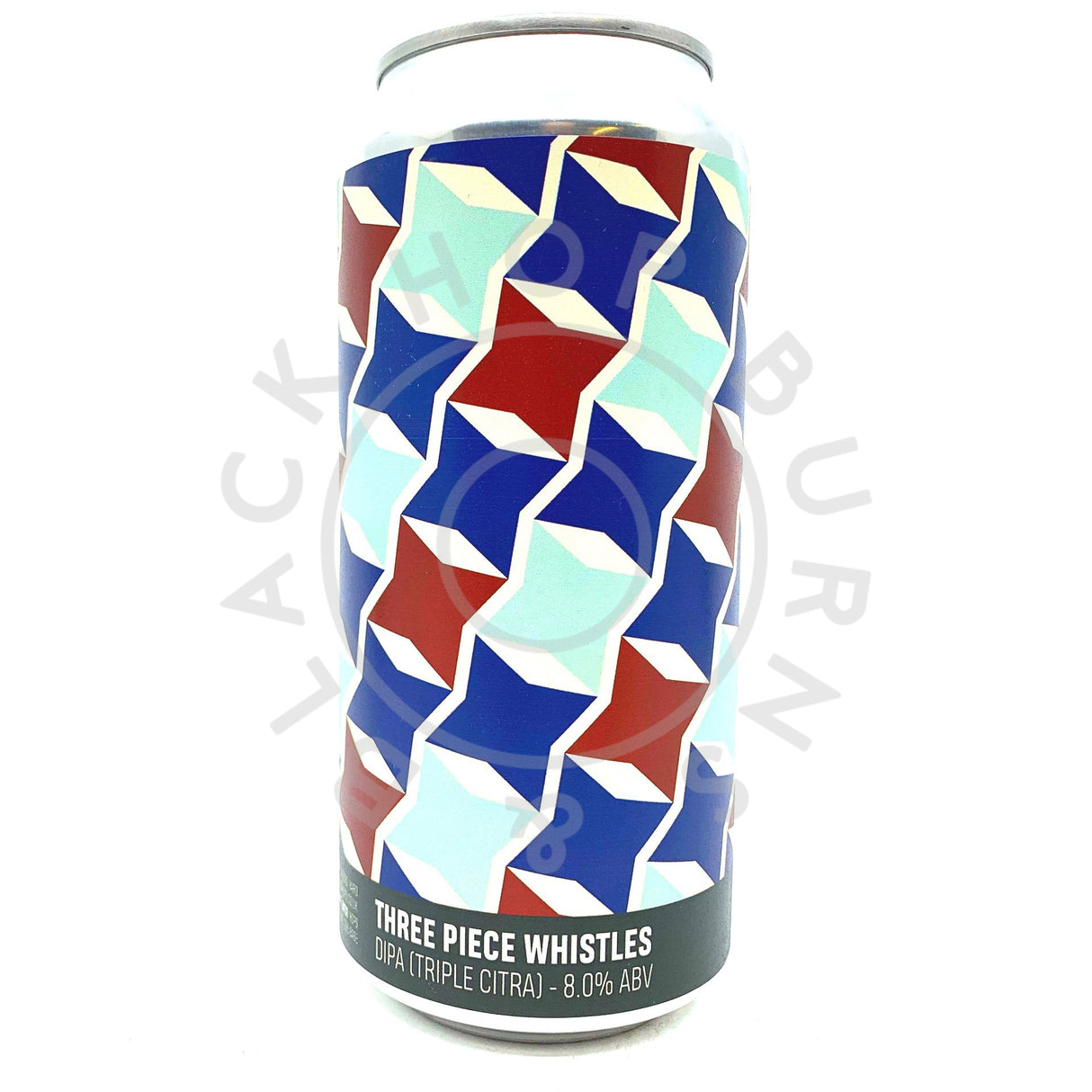 Howling Hops Three Piece Whistles Double IPA 8% (440ml can)-Hop Burns & Black