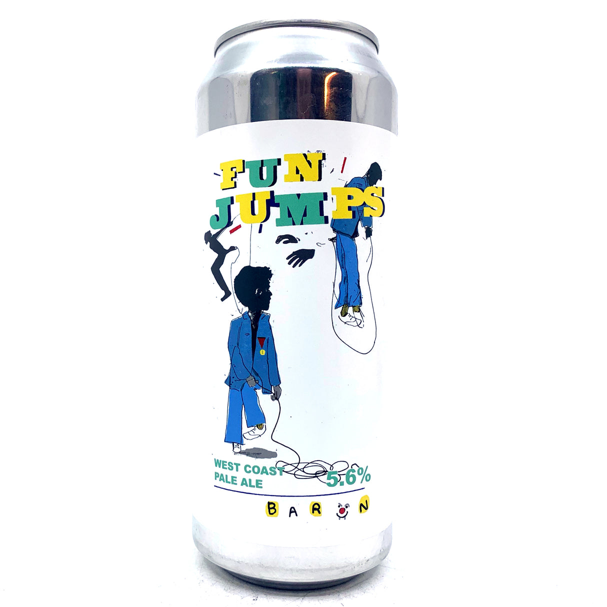 Baron Brewing Fun Jumps IPA 5.6% (500ml can)-Hop Burns & Black